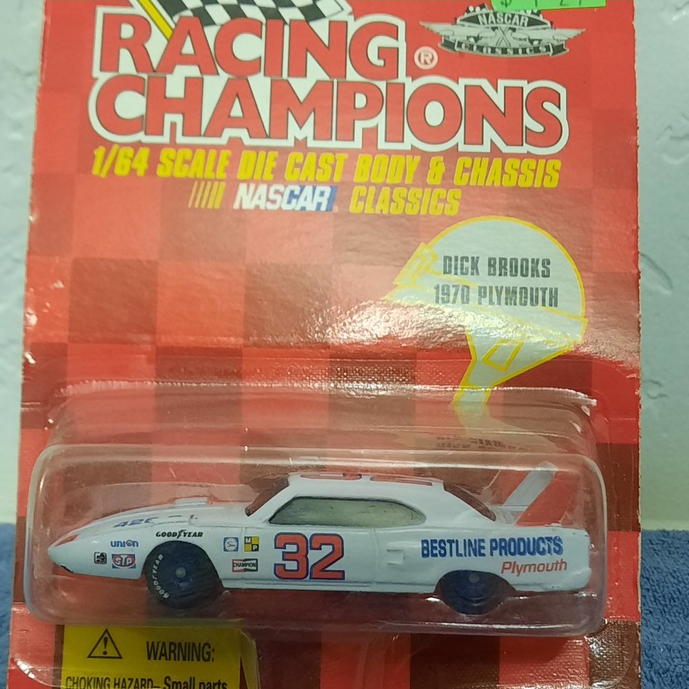 Vintage Nascar Classics Stockcar Pete Hamilton 1969 Ford Torino Cobra #5 Blue